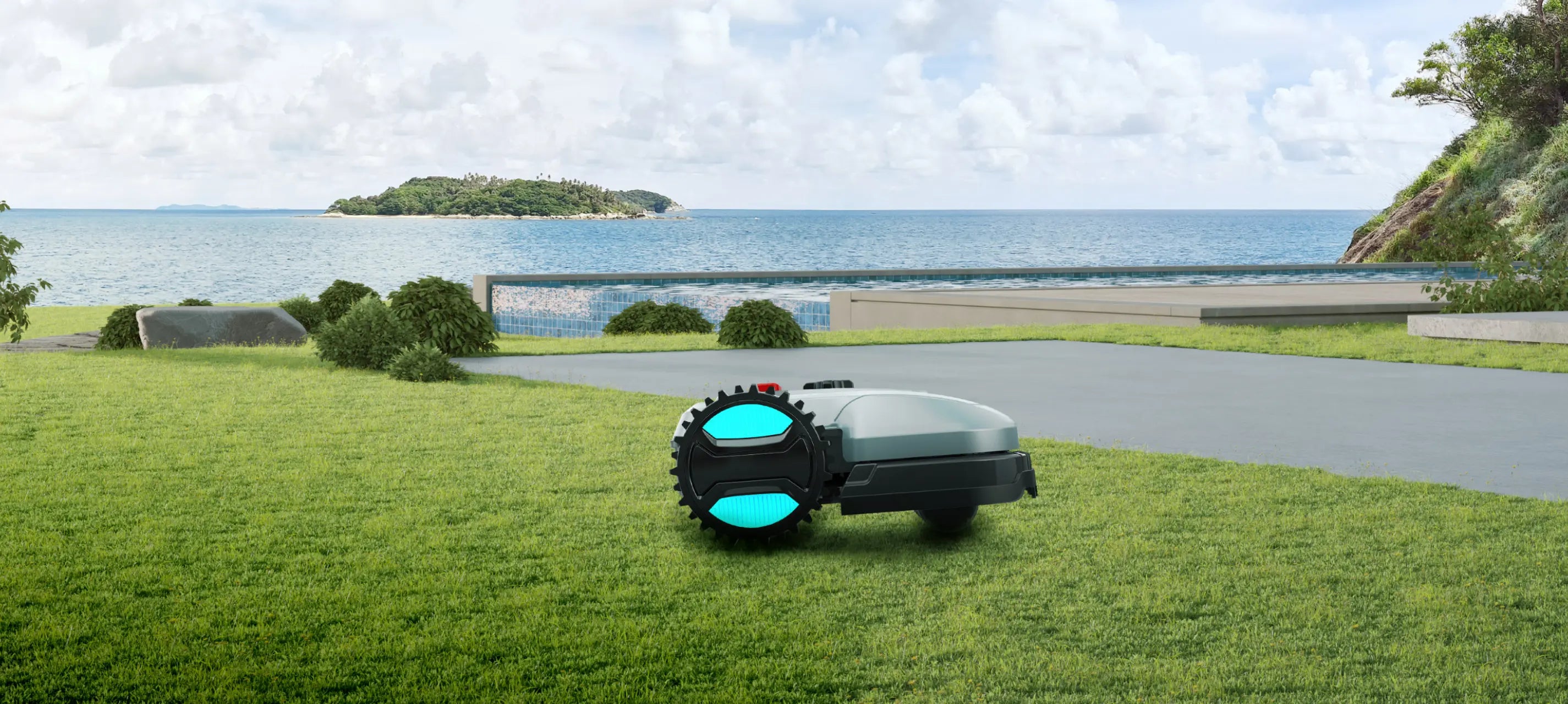 YARDCARE E400 Robotic Lawn Mower