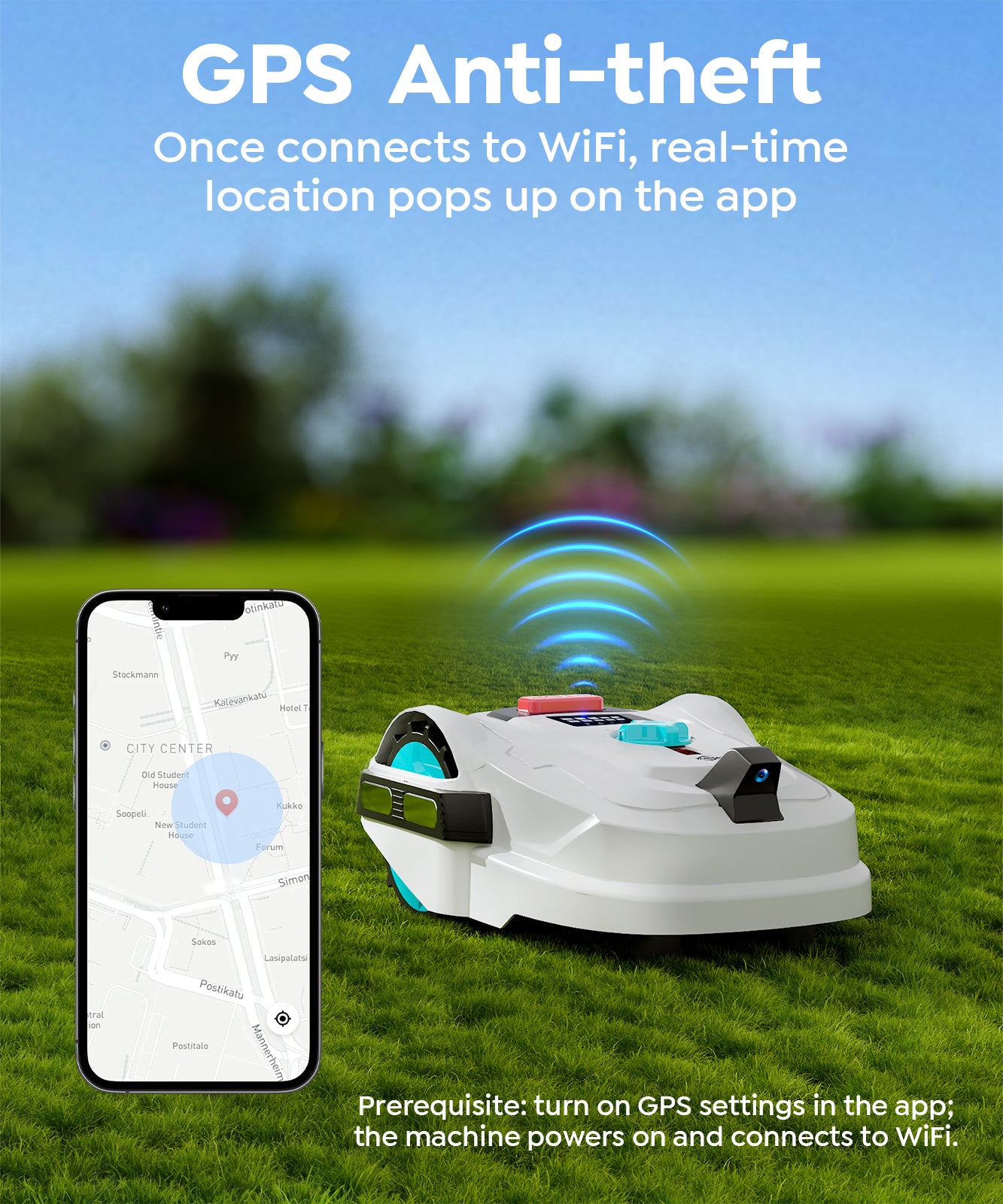 YARDCARE M800PLUS Robotic Lawn Mower