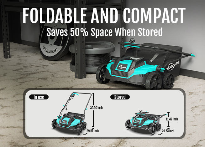 YARDCARE Electric Dethatcher and Scarifier