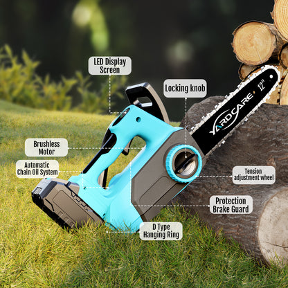 YARDCARE 12inch Brushless Chainsaw Overlook