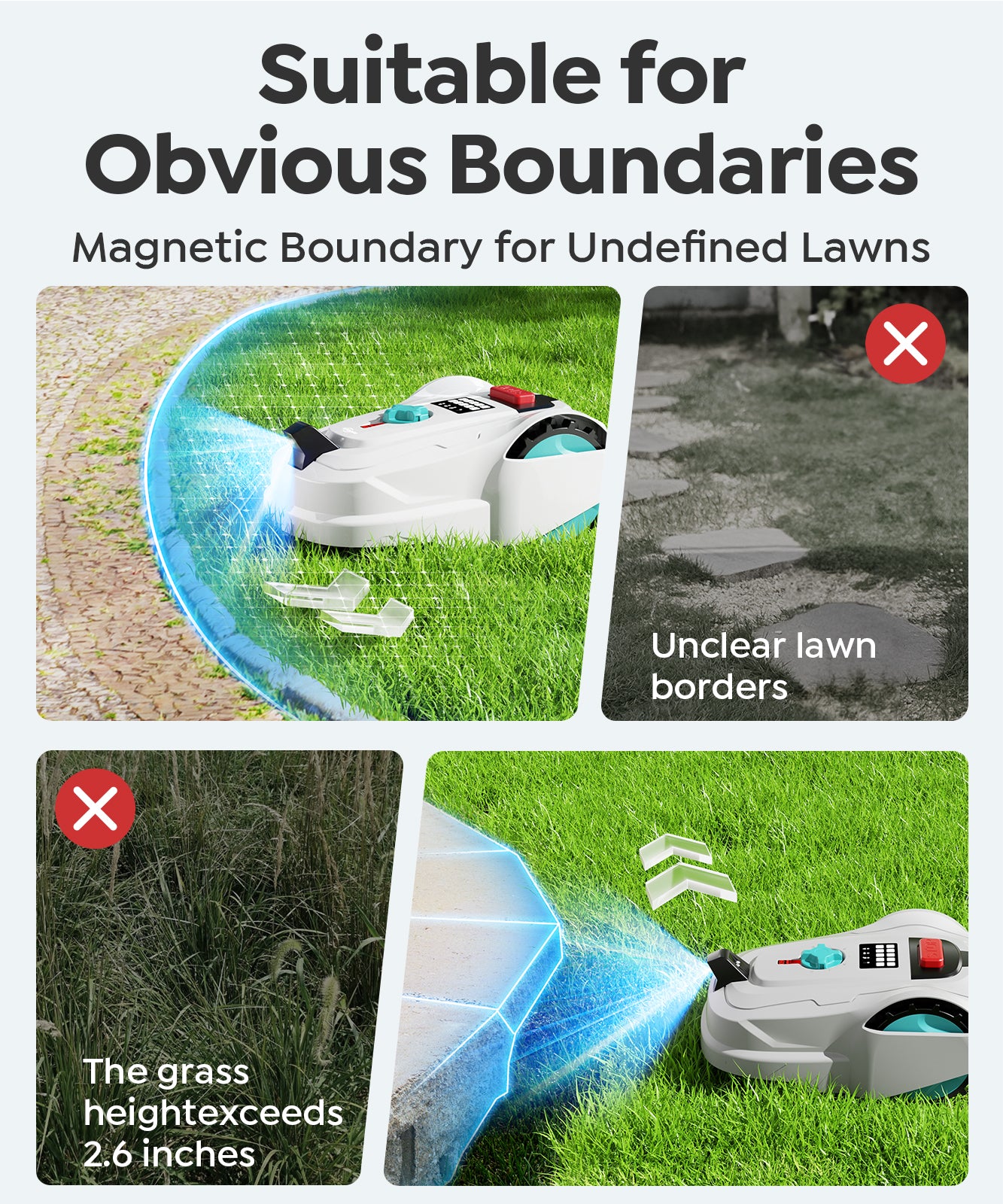 YARDCARE M800PLUS Robotic Lawn Mower