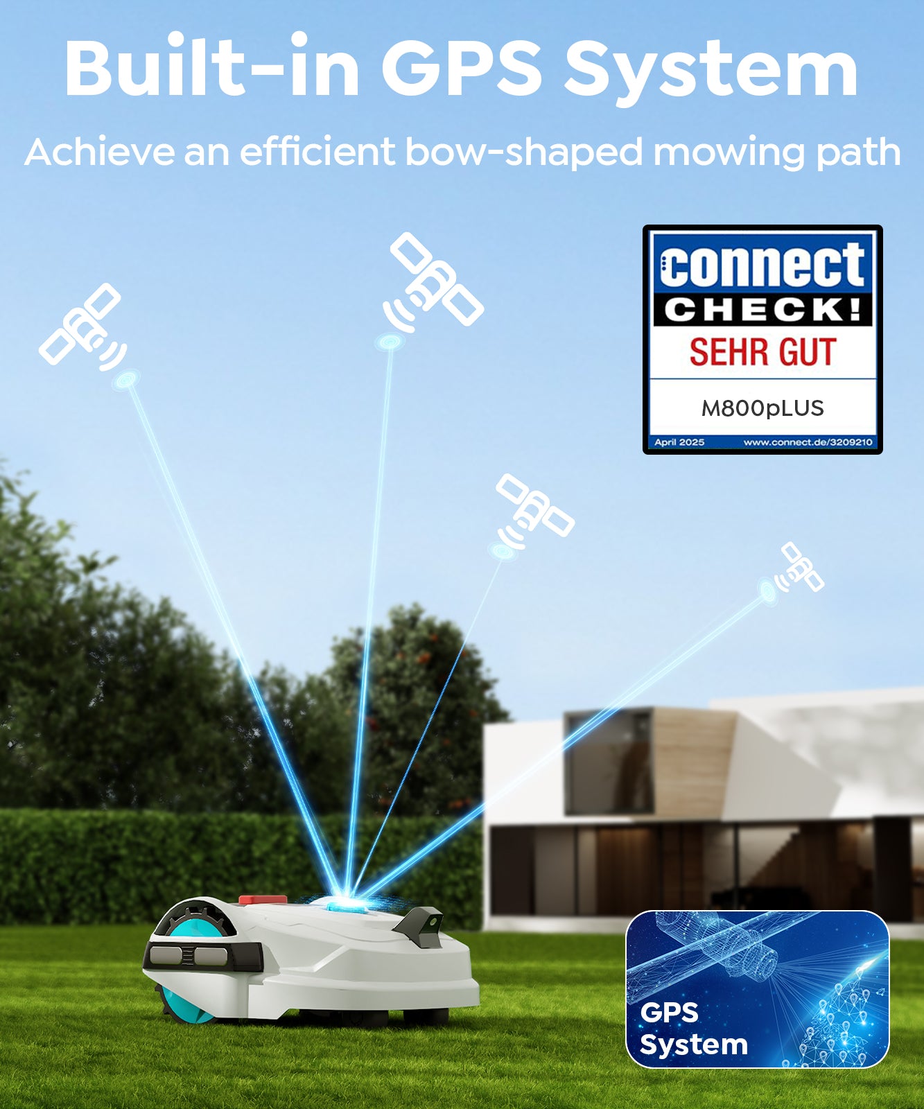 YARDCARE M800PLUS Robotic Lawn Mower