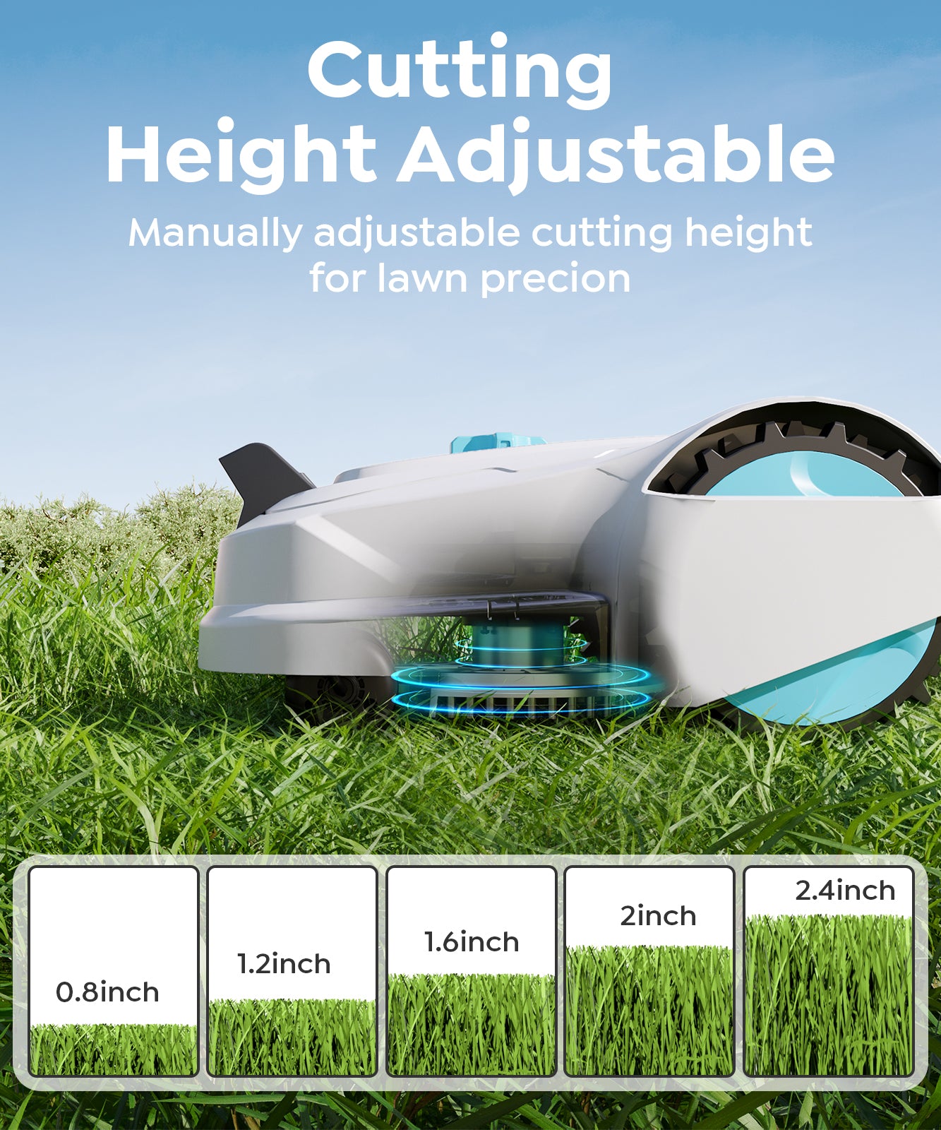 YARDCARE M800PLUS Robotic Lawn Mower