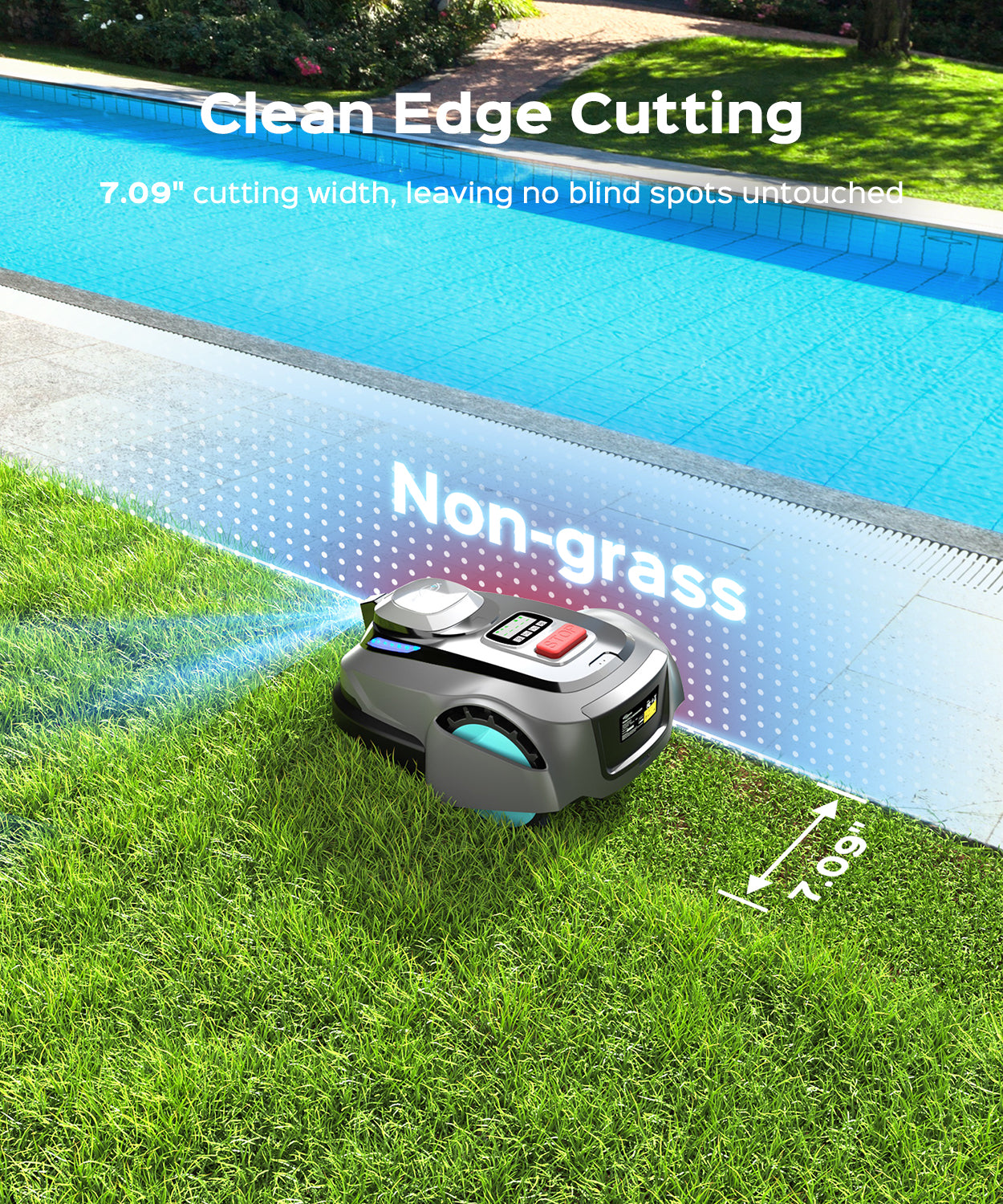 YARDCARE N1600PRO Robotic Lawn Mower