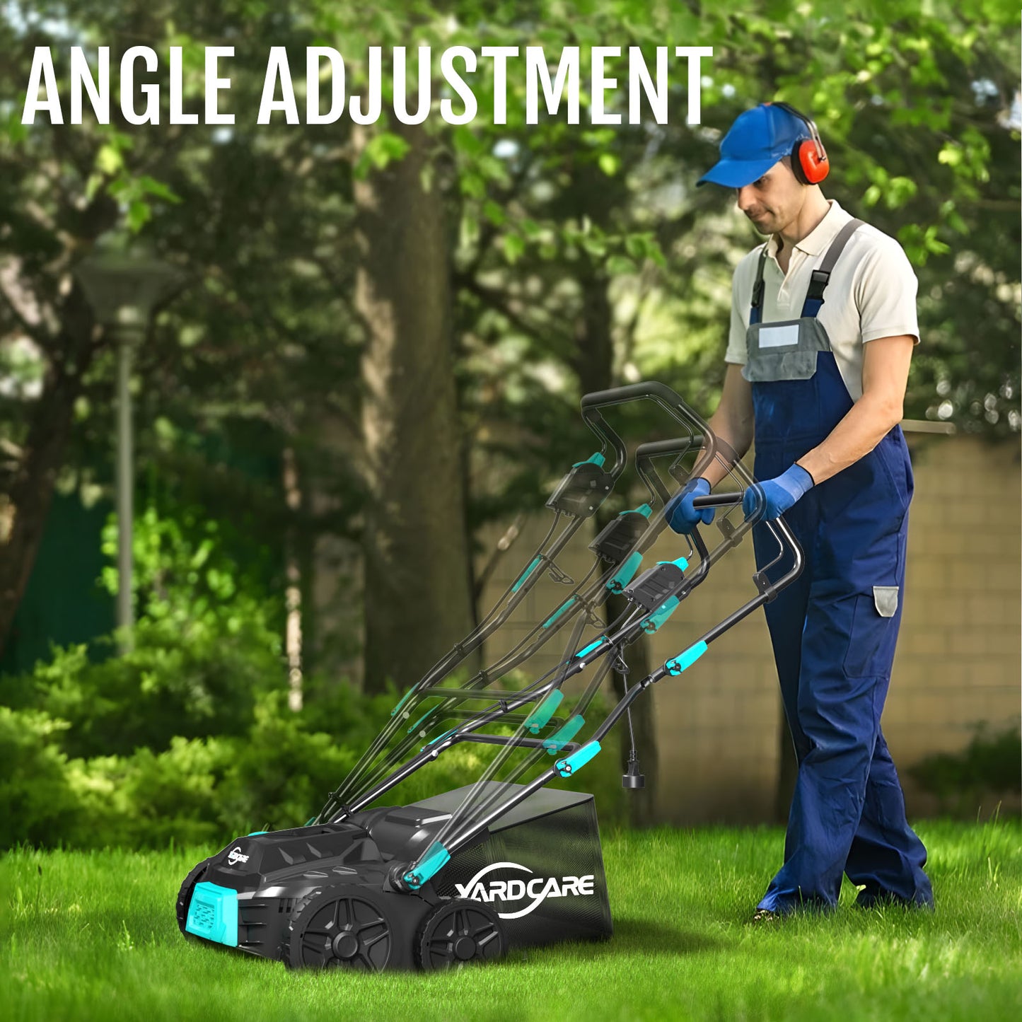 16" 2-in-1 Dethatcher & Scarifier