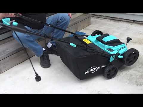YARDCARE Electric Dethatcher and Scarifier Video